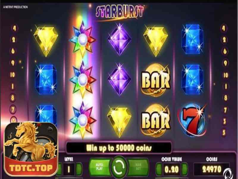 3 Mấu Chốt Chơi Slot Game Starburst Luôn Thắng Tại TDTC