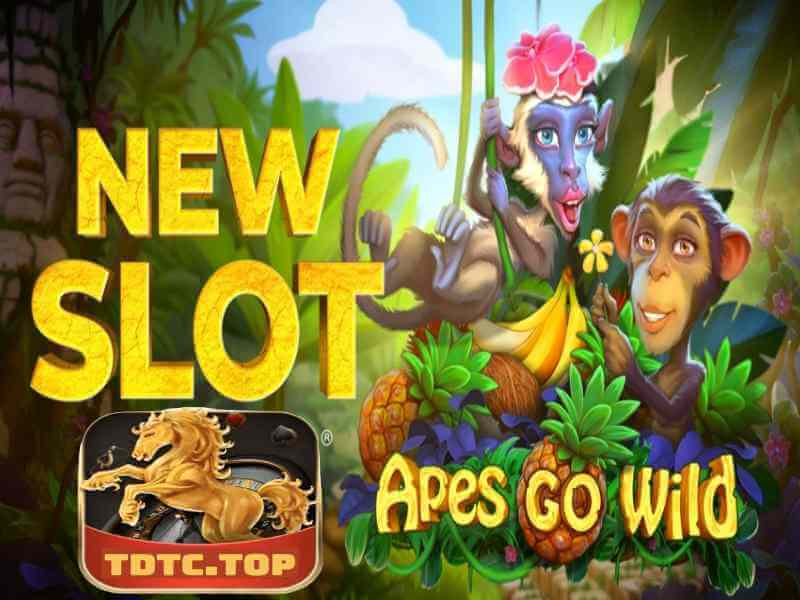 TDTC chia sẻ cách chơi Apes Go Wild slot - nổ hũ siêu hay